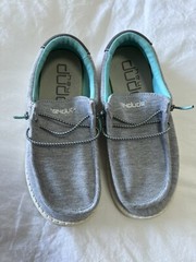 Hey Dude | Wally Youth Lightweight Gray Casual Size US Youth 2-3