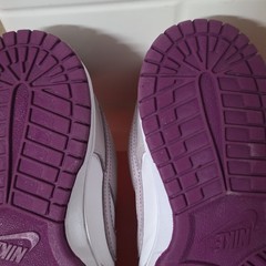 Nike Dunk Low White Purple Plum Eclipse Size 5Y Womens 6.5 FB9109-101 Shoes