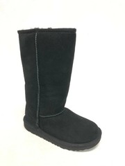 UGG Kid’s Classic Tall II Black Suede Boots 1017731K Big Kid’s 3 / Women’s 5