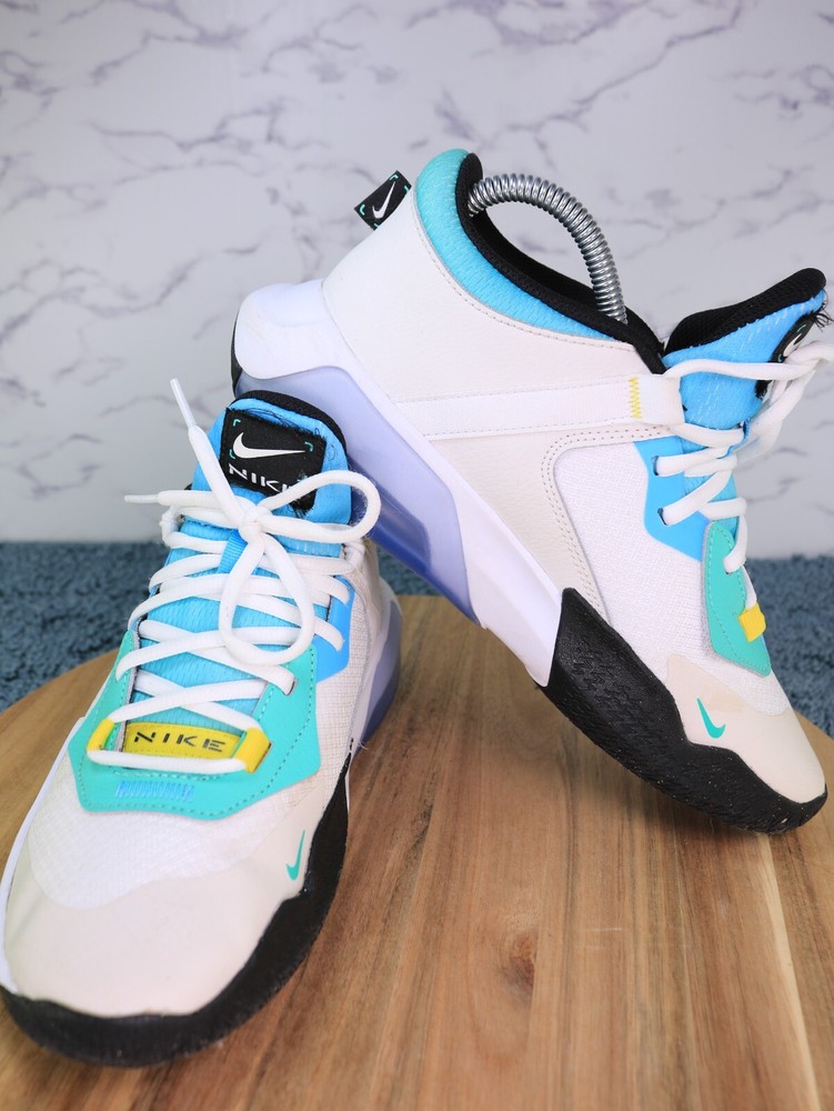 Nike Air Zoom Crossover GS ‚Doodles‘ Sneakers White/Blue FJ7687-101 Teens Sz 6Y
