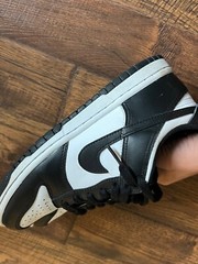 panda dunks kids size 4.5 mid condition no box