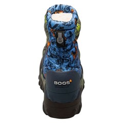 Bogs B-Moc Snow Cool Dinos Kid’s Winter Boots, Blue Multi, K5