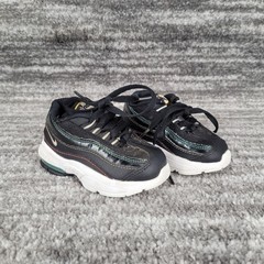 Nike Air Max 95 Toddler Shoes Black Green Red CQ9744 001 Size 5C