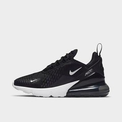 Nike Air Max 270 GS Black White Anthracite Nby 943345-001 sz 4.5Y = 6 Women’s