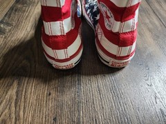 Converse Chuck Taylor All Star High Top American Flag Patriotic Youth Size 1 USA