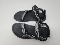 Teva Hurricane XLT Grey Black Sandals Youth Shoe Size USA 5 UK 4 EU 37 & Jn 23.5