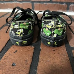 Vans Simpsons Bart Skateboarding Classic Shoes Kids 10.5