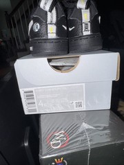 Excellent Condition In Box. 4c Force 1 LV8 Utility TD Black/ White/ Yellow