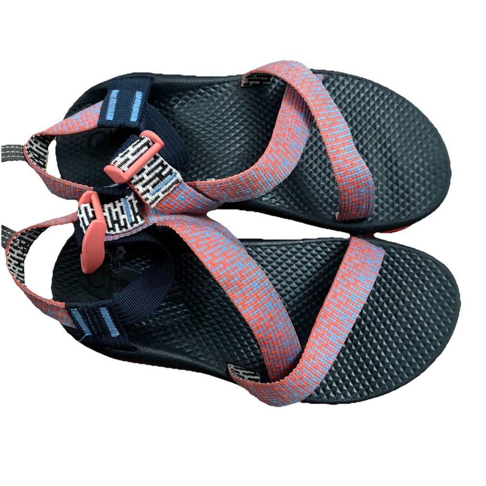 CHACO Z/1 ECOTREAD SINGLE STRAP MULTI COLOR SPORT SANDALS BIG KIDS YOUTH 3