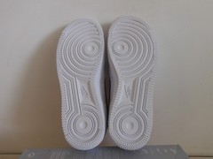 Nike Air Force 1 LV8 (GS) White-Bright Crimson-Black Sz 6Y [CW1574-101]