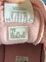 VANS Sk8-Hi Side Zip Two Tone Gray/Pink Little Kids Unisex Sneakers Size 1