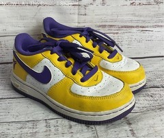 Nike Air Force 1 82 Kobe Bryant Lakers Sneakers Multicolor 10c