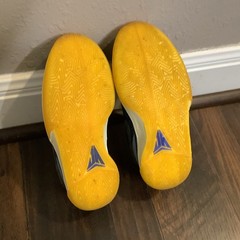 Nike Ja Morant One Youth 3.5 Mystic Navy/Hyper Royal/Gold Denim