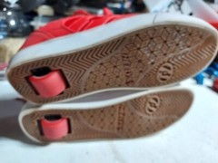 Heelys Sneakers Racer 20 / HE100764 Red and White Size Yth 6