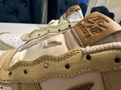 Nike Air Force 1 Low LV8 (GS) Pearl White Sesame DQ5973 200 Size 5Y