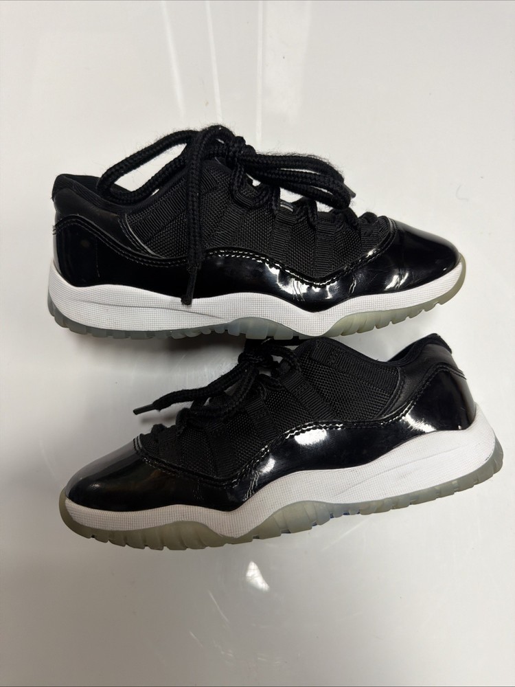 Nike Air Jordan Retro 11 Low Kids Size 3Y Sneakers Space Jam FV5116-004
