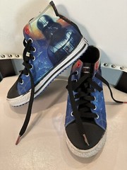 Skechers *Star Wars* Darth Vader Unisex Kids Hightop Sneakers Shoes Youth Size 2