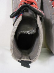Marvel Kids Spider Man High Top Sneaker Shoes Size US11 EU28 Gray/Black