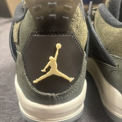 Nike Air Jordan 4 Retro SE Craft Medium Olive GS Size 3.5 FB9928-200