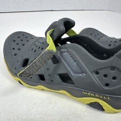 Merrell Hydro Canyon MK264377 Waterproof Shoes Sandals Big Kids Size 12 M Gray