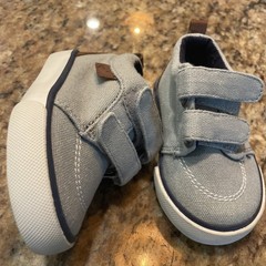 Gymboree Infant/Toddler Shoe Size 4 Chambray Denim Blue
