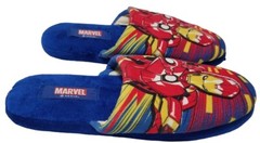 Marvel Avengers IRON MAN Kids Comfy & Cozy Slip-On Slipper (U.S. 5-6 years old)