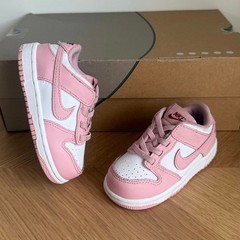 Nike Dunk Low ‘Pink/White’ Toddler Sneakers HV0929-100- SZ 7 C