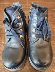 Armani Junior Kids Youth Leather Sheepskin Boots Size US 11.5-12 EU 29
