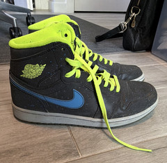 Nike Air Jordan 1 High BHM Black History Month. Reflective 3M. Size 12