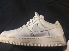 Nike Force One 1 GS Low Triple White KIDS 2Y