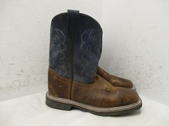 Dan Post Childrens Square Toe Boots Mid Calf Kid Size 2 D