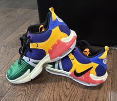 Nike LeBron Basketball Shoes Youth Size 7Y Multi-Color GS Air Zoom FQ8170-585