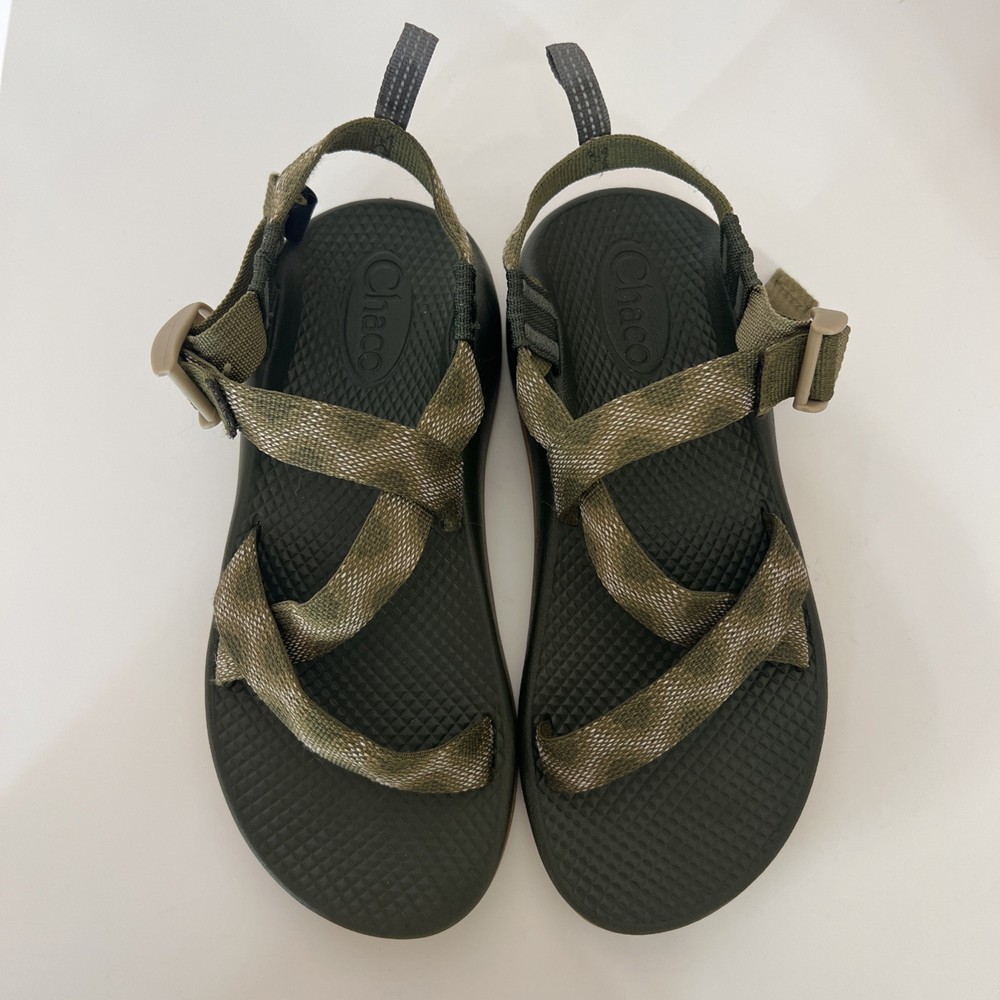 Chaco Kids Z1 EcoTread Sandals Vortex Avocado Size 4