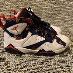 Nike Air Jordan Retro 7 VII Nothing But Net „Ugly Sweater“ 304774-142 Size 6Y