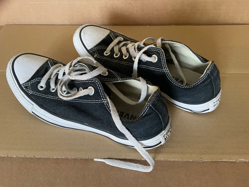 Converse Chucks All Star -Black/Black/Noir- (US 5.5/EUR 38) CONVERSE Used
