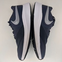 Nike Youth AQ3542-406 Navy Runner 2.0 Mesh Low Top Size 5Y Running Shoes