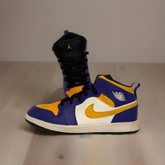 Nike Air Jordan 1 Mid „Lakers“ (style code DQ8426-517), Kia 3Y
