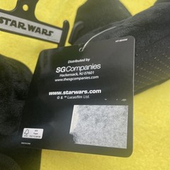 Star Wars, Disney Kids Slippers Darth Vader Size 5-6 New With Tags A/23￼￼