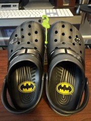 CROCS Kids Batman Batmobile Classic Clog Black Size: J3 (210229-001)