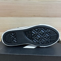 Converse Chuck Taylor Hi 1V Black Train Print Kids Size 11 Youth No Tie