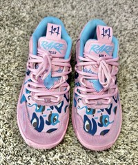 PUMA MB.03 Kid Super JR Pink Blue Unisex Kids Sneakers Size 4.5 /6W Basketball