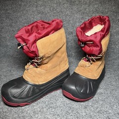 UGG Australia Kids Waterproof -20C Insulated Snow Boots Red Ludvig Size US 4
