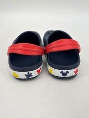 Crocs Fun Lab Mickey Lights Clog Navy Blue Lightweight Slip On Shoes Kids Size 2