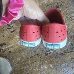Jefferson Natives Red All Ons Size 11 Kids Gender Neutral