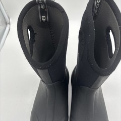 BOGS Classic High Waterproof Insulated Boots Youth Size 3 Black Winter Rain Snow