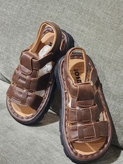 Josmo Leather Kids Sandals Size 5