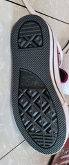 New Converse Chuck Taylor All Star High Top Youth Size 13 Purple Black Sparkle
