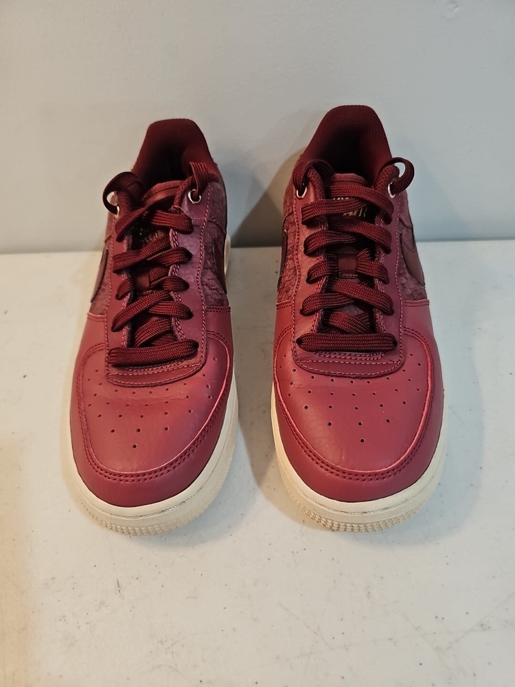 Nike Air Force 1 LV8 Port Dark Team Maroon GS 820438 604 6Y