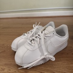Big Kid’s Nike Cortez Basic SL White/White-White (GS) (904764 100) – 7