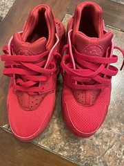 Size 5 (GS) – Nike Huarache Run Low Triple Red